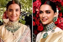 দীপিকার সাজ নকল করেছেন পত্রলেখা? রিসেপশন লুক নিয়ে নেটদুনিয়ায় আলোচনা