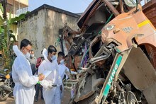 হাঁসখালি পথদুর্ঘটনার তদন্তে ঘটনাস্থলে ফরেনসিক দল
