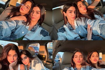 জাহ্নবী ও খুশি, দুই বোনের সম্পর্ক কেমন? ছবিতেই দেখে নিন কিছু মুহূর্ত