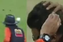 ভয়ঙ্কর কাণ্ড! সজোরে বল লাগল পাকিস্তানের আম্পায়ার আলিম দারের মাথায়