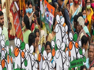 রাজ্য জু়ড়েই ঘাসফুলের দাপট৷ 