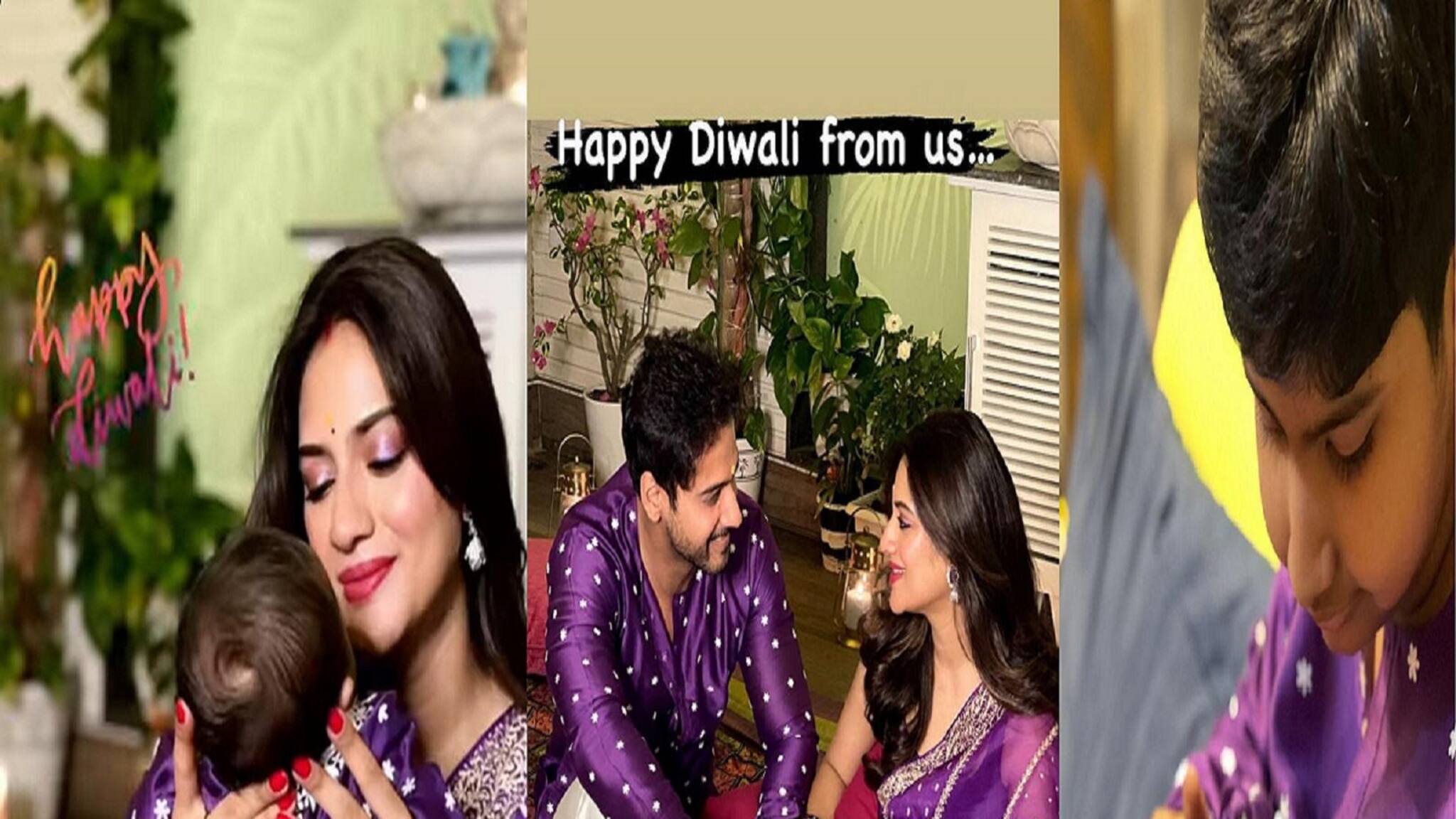 Yash Dasgupta| Nusrat Jahan|| যশের প্রথম পক্ষের সন্তানকে চেনেন? দীপাবলির সন্ধ্যায় প্রথমবার প্রকাশ্যে ঈশান-রিয়াংশ, দেখুন অ্যালবাম...