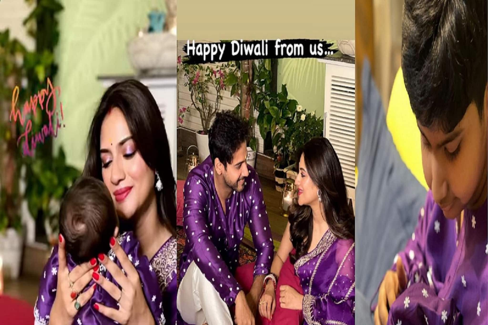 Yash Dasgupta| Nusrat Jahan|| যশের প্রথম পক্ষের সন্তানকে চেনেন? দীপাবলির সন্ধ্যায় প্রথমবার প্রকাশ্যে ঈশান-রিয়াংশ, দেখুন অ্যালবাম...