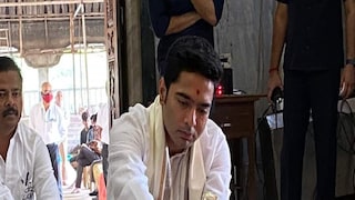 Abhishek Banerjee in Goa Abhishek Banerjee in Goa