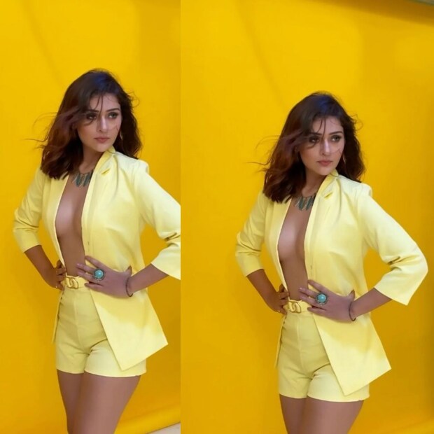 এই ছবির মাধ্যমে বলিউডে আত্মপ্রকাশ করতে চলেছেন আরও এক স্টারকিড, সুনীল শেঠির (Sunil Shetty) ছেলে আহান শেঠি (Ahan Shetty)। ইতিমধ্যেই ছবিটি অনেক প্রশংসিত হয়েছে এবং সোশ্যাল মিডিয়াতেও এই ছবি প্রচুর ট্রেন্ড করছে। এর আসল ছবি আরএক্স-১০০-এ দক্ষিণ ভারতীয় অভিনেতা কার্তিকেয় গুম্মাকোন্ডার (Kartikeya Gummakonda) বিপরীতে অভিনয় করেছেন পায়েল রাজপুত। ছবিতে হট পোশাক পরিহিত পায়েল সোশ্যাল মাধ্যমে জনপ্রিয়তা পাওয়ার পর, অভিনেত্রী তার সোশ্যাল অ্যাকাউন্টে নিজের সাহসী ছবি শেয়ার করেন। Photo: Instagram