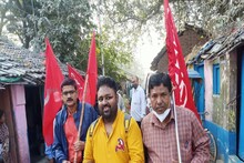 নোংরার আঁতুড়ঘর ১নম্বর ওয়ার্ডের ২২নম্বর বস্তি,বাম প্রার্থী ঘুরে দেখে যা বুঝলেন