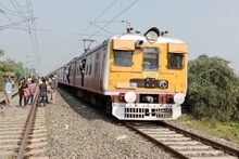 রেল অবরোধের জেরে ব্যাপক উত্তেজনা ছড়ায় বেলডাঙা রেল গেটের কাছে 