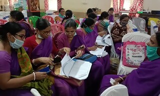 শালবনীর আশাকর্মীরা