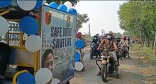 জেলা পুলিশের উদ্যোগে গাড়ি চালকদের সচেতনতার প্রচার খণ্ডঘোষে।