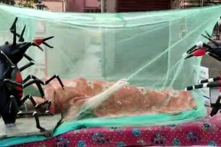 ডেঙ্গু সচেতনতা পদযাত্রা দক্ষিন দমদম পুরসভার নয় নম্বর ওয়ার্ডে।