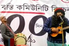 শ্রমজীবী ক্যান্টিনের ৫০০ দিন পূর্তিতে হাওড়ায় এলেন পলিটব্যুরোর সদস্য বিমান বসু