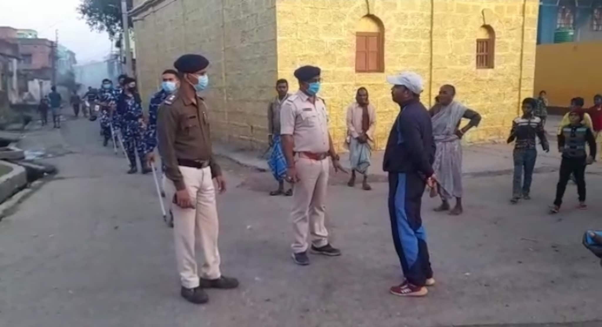 Paschim Bardhaman: আসানসোলের বিভিন্ন জায়গায় চলছে পুলিশি রুটমার্চ