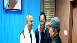 গৌতম দেবের সঙ্গে বৈঠক করলেন বিনয় তামাং ও রোহিত শর্মা৷ 