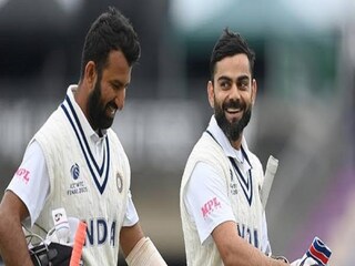 রাহুলের উইকেট হারালেও বিরাট এবং পূজারা টানছেন ভারতকে