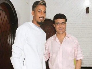 সৌরভ গঙ্গোপাধ্যায়ের সঙ্গে ঈশান পোড়েল