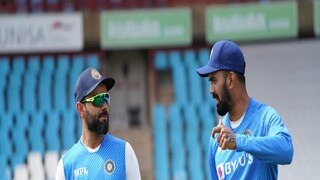 অনুশীলনে বিরাট কোহলির সঙ্গে আলোচনায় সহ-অধিনায়ক কে এল রাহুল