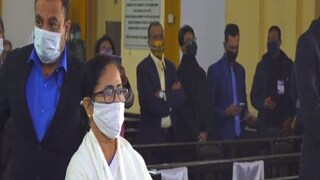 Mamata Banerjee at Cathedral of the most holy Rosary