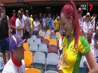 মুঝসে শাদি কারোগি ? অ্যাশেজে মাঠে প্রেমের দৃশ্য