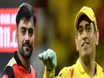 মহেন্দ্র সিং ধোনি রশিদ খানের হিরো
