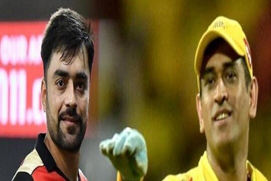 মহেন্দ্র সিং ধোনি রশিদ খানের হিরো