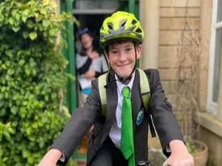 12 years old British schoolboy discovers he is smarter than einstein after acing iq test- (Credit-Ghislaine Swinburn)