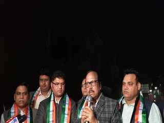 হরিয়ানার নেতাদের সঙ্গে বৈঠকের পর তৃণমূল সাংসদ সুখেন্দুশেখর রায়৷ 