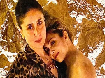 Kareena Kapoor and Amrita Arora