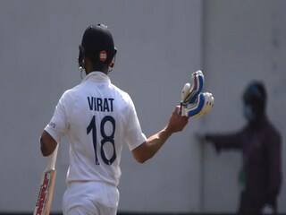 controversy over Virat Kohli's out, watch viral video -Photo-AFP 
