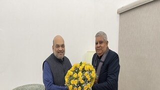 অমিত শাহের কাছে জগদীপ ধনখড়