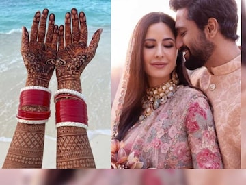 ক্যাটরিনার মেহেন্দি ভরা  হাতে কি রয়েছে ভিকির নাম? নবদম্পতি হানিমুনের এক ঝলক শেয়ার করলেন 
