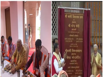 বারাণসীতে প্রধানমন্ত্রী মোদি 