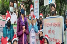 'মুখ্যমন্ত্রীই আমাদের কাছে সান্তাক্লজ', গান্ধি-মূর্তির তলায় পালিত 'অন্য' বড়দিন!