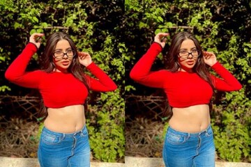 পিঠখোলা, শাড়ি পরেছেন কিন্তু পরেননি ব্লাউজ! সুপারহট ছবিতে কাঁপছে সোশ্যাল মিডিয়া