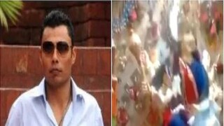 danish kaneria shared video of temple vandalism in karachi