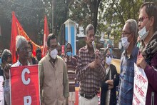 বীরভূমের দেউচা পাঁচামি কোল ব্লকের বিরোধিতা করে বামপন্থী ২৫ সংগঠনের ডেপুটেশান