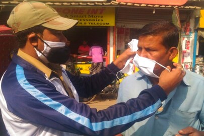 ভাঙড়ের বাজারে চলছে সচেতনতা প্রচার ভাঙড়ের বাজারে চলছে সচেতনতা প্রচার