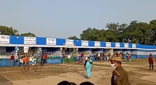 কুলডিহা ফুটবল ময়দানে আয়োজিত জঙ্গলমহল উৎসব।