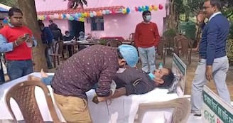 নাতনির জন্মদিনে আয়োজন রক্তদান শিবিরের।