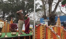 পশ্চিম মেদিনীপুর জেলা পুলিশ লাইনে অনাড়ম্বর পরিবেশে উদযাপন করা হল ৭৩ তম প্রজাতন্ত্র দিবস