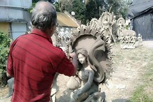 বরাদ্দ কম সরস্বতী প্রতিমা তৈরিতে, সমস্যায় প্রতিমা শিল্পীরা বরাদ্দ কম সরস্বতী প্রতিমা তৈরিতে, সমস্যায় প্রতিমা শিল্পীরা
