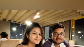 হবু দম্পতি সন্দীপন ও অদিতি। হবু দম্পতি সন্দীপন ও অদিতি।