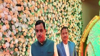 বিজেপি বিধায়ক অমরনাথ শাখা ও নির্মল ধাড়া৷ 