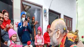 মথুরায় অমিত শাহ