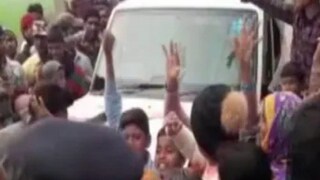 বিক্ষোভের সময়ের ছবি। ছবি- এএনআই