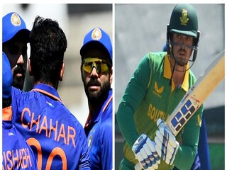 ভারতের বিরুদ্ধে একদিনের ক্রিকেটের নিজের ১৭ তম শতরান করলেন কুইন্টন ডি কক