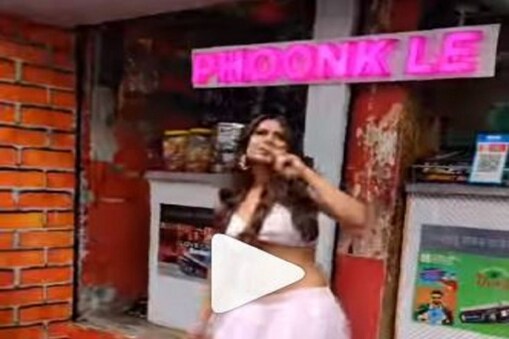 Watch Viral Video of Nia Sharma promoting her new song- Photo- Instagram/ Video Grab