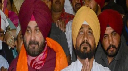 পঞ্জাবের মুখ্যমন্ত্রী চরণজিৎ সিং চান্নি এবং প্রদেশ সভাপতি নভজ্যোৎ সিং সিধু৷ পঞ্জাবের মুখ্যমন্ত্রী চরণজিৎ সিং চান্নি এবং প্রদেশ সভাপতি নভজ্যোৎ সিং সিধু৷