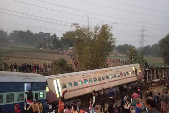 লাইনচ্যুত বিকানের এক্সপ্রেস৷