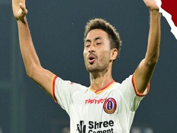 জোড়া গোল করে ইস্টবেঙ্গলের নায়ক মহেশ সিং