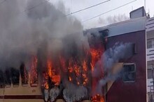 গয়ায় ছাত্রবিক্ষোভে ট্রেনে আগুন, দেখুন ভয়ানক ভিডিও